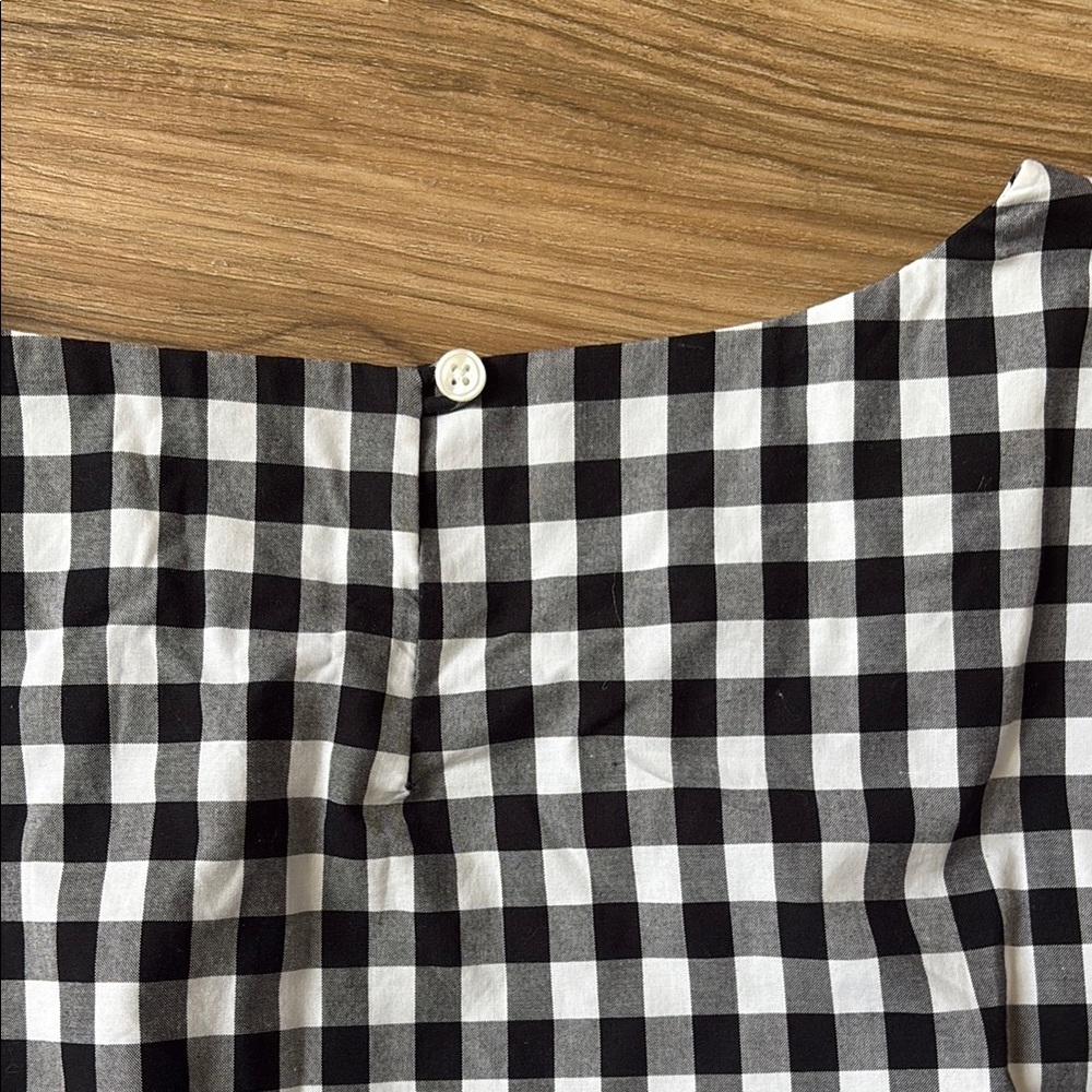 J. Crew Black and White Boxy Tank Top - Picture 5 of 5